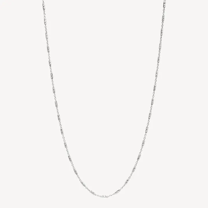 Equilibrium Silver Chain Necklace 45cm