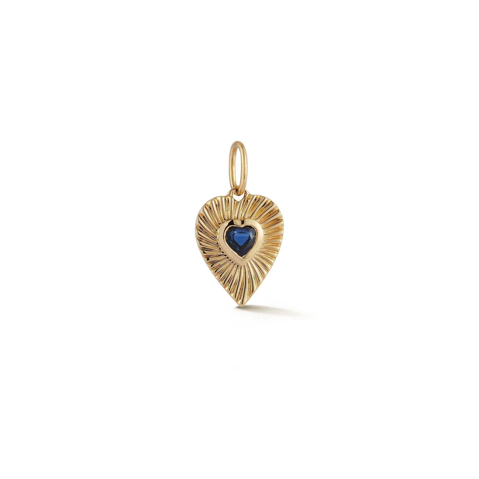 Liz Adams x DRD Sapphire Heart Charm