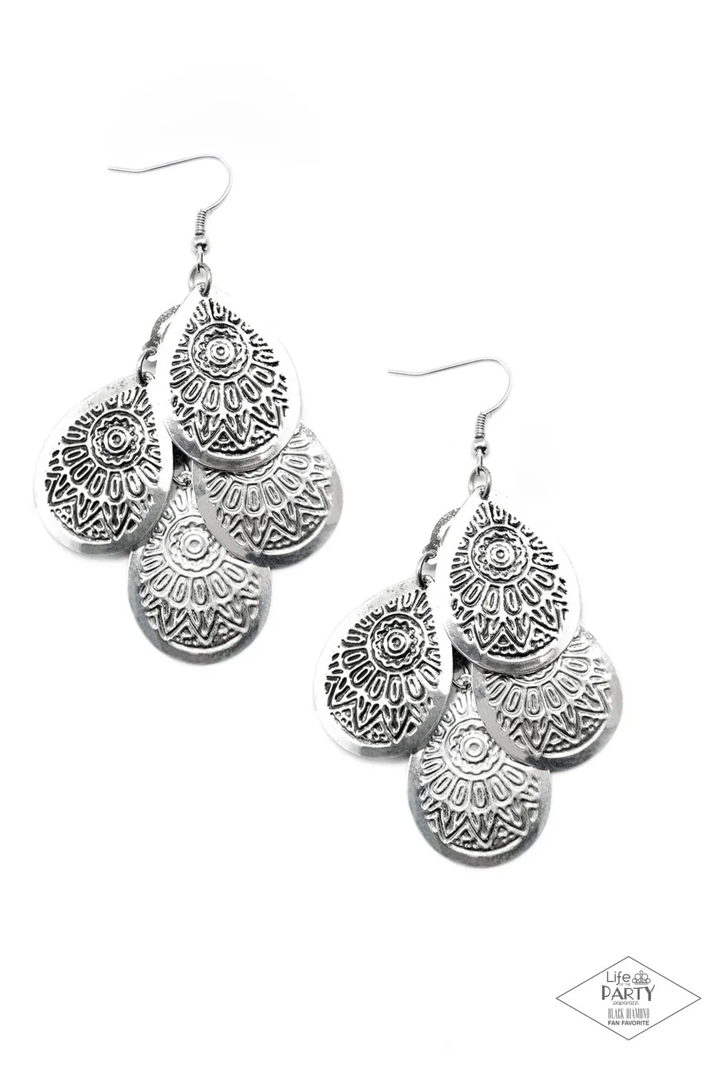 Open Door Jewelry - A Leading Light Earrings - Paparazzi Accessories